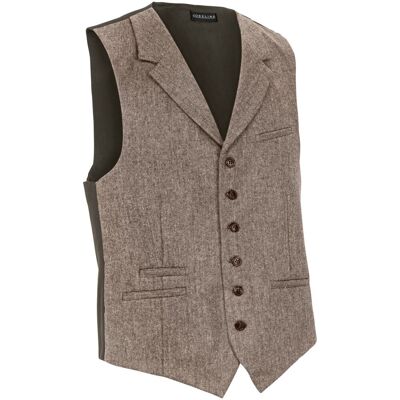 JOBELINE Herren Weste Austin; Kleidergröße 44; braun JOBELINE Herren Weste Austin; Kleidergröße 44; braun