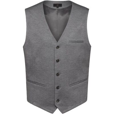 GREIFF Herren-Jerseyweste RF Casual; Kleidergröße 44; hellgrau meliert GREIFF Herren-Jerseyweste RF Casual; Kleidergröße 44; hellgrau meliert