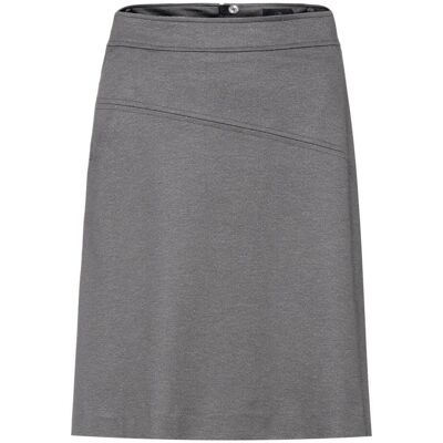 GREIFF Damen-Jerseyrock RF Casual; Kleidergröße 34; hellgrau meliert GREIFF Damen-Jerseyrock RF Casual; Kleidergröße 34; hellgrau meliert