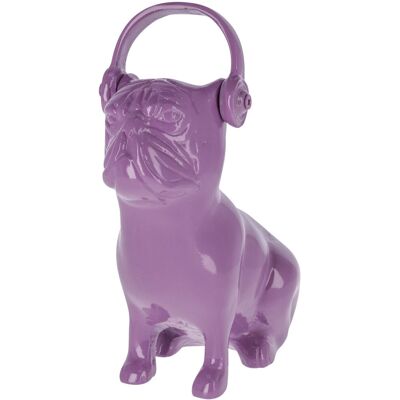 Vega Dekorativer Hund - 25.5x29.5x12.75 cm - Lila Vega Dekorativer Hund - 25.5x29.5x12.75 cm - Lila