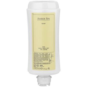 VEGA Spendersystem Seife Amber Spa Kunststoff recycelt; 330 ml; weiß; 24 Stück / Packung