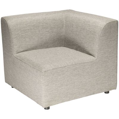 VEGA Outdoor-Lounge-System Modesco Eckelement; 85x85x76 cm (BxTxH); Sitz beige, Gestell beige VEGA Outdoor-Lounge-System Modesco Eckelement; 85x85x76 cm (BxTxH); Sitz beige, Gestell beige