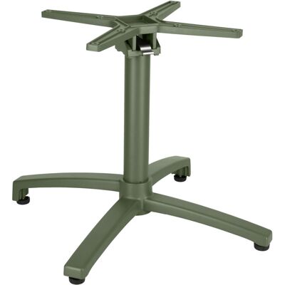 VEGA Outdoor Lounge-Tischgestell Taipa klappbar; 66x66x50 cm (BxLxH); oliv VEGA Outdoor Lounge-Tischgestell Taipa klappbar; 66x66x50 cm (BxLxH); oliv