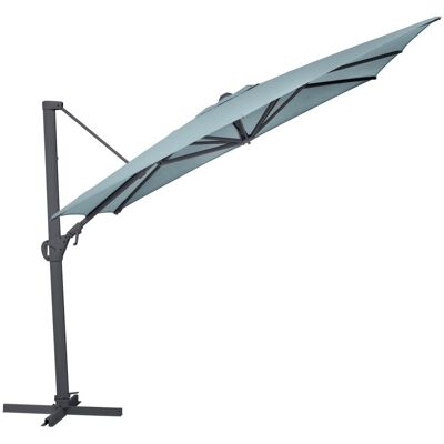 KETTLER Ampelschirm EASY SWING LX; 300x300x260 cm (LxBxH); salbei; Gestell anthrazit; quadratisch; 3 Stück / Pack KETTLER Ampelschirm EASY SWING LX; 300x300x260 cm (LxBxH); salbei; Gestell anthrazit; quadratisch; 3 Stück / Pack