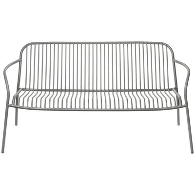 blomus Loungesofa -YUA WIRE-; 134x66 cm (BxH); steingrau blomus Loungesofa -YUA WIRE-; 134x66 cm (BxH); steingrau