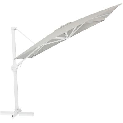 KETTLER Schirm UPF 50+ EASY SWING , mit PU-Beschichtung; 300x300x260 cm (LxBxH); weiß; quadratisch; 3 Stück / Pack KETTLER Schirm UPF 50+ EASY SWING , mit PU-Beschichtung; 300x300x260 cm (LxBxH); weiß; quadratisch; 3 Stück / Pack