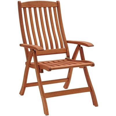 Rondo Verstellbarer Gartensessel 'Calea'; 61x65x113 cm (BxTxH); natur Rondo Verstellbarer Gartensessel 'Calea'; 61x65x113 cm (BxTxH); natur