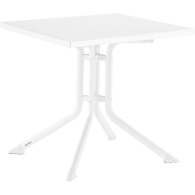 KETTLER Klapptisch BOULEVARD; 70x70x74 cm (LxBxH); Platte weiß, Gestell weiß; quadratisch KETTLER Klapptisch BOULEVARD; 70x70x74 cm (LxBxH); Platte weiß, Gestell weiß; quadratisch