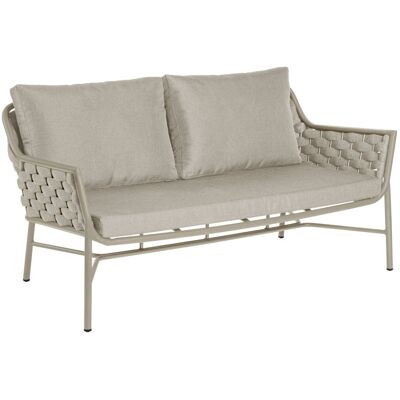 Vega Arto Outdoor Sofa - Wetterfest, UV-beständig, Stapelbar, Aluminiumrahmen Vega Arto Outdoor Sofa - Wetterfest, UV-beständig, Stapelbar, Aluminiumrahmen