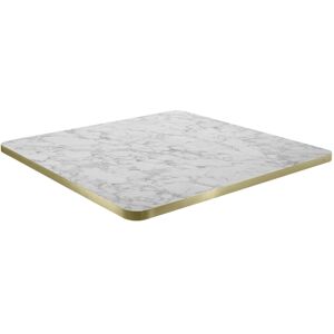 Vega Marvani Quadratischer Marmor-Effekt Tischplatte - Tisch Vega Marvani Quadratischer Marmor-Effekt Tischplatte - Tisch