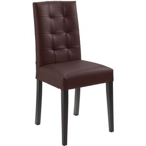 Vega Sedia Newham Stuhl - Similpelle, Wenge Beine, 45x56x96 cm Vega Sedia Newham Stuhl - Similpelle, Wenge Beine, 45x56x96 cm