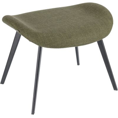 VEGA Fußhocker Limea; 56x47x43 cm (BxTxH); Sitz oliv, Gestell schwarz; rechteckig VEGA Fußhocker Limea; 56x47x43 cm (BxTxH); Sitz oliv, Gestell schwarz; rechteckig