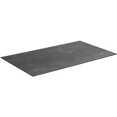 Vega Piano Tischplatte - Rechteckig Beton HPL, 120x68cm Vega Piano Tischplatte - Rechteckig Beton HPL, 120x68cm