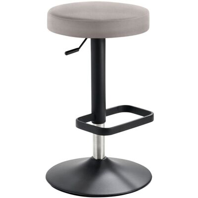 Mayer Sitzmöbel Barhocker Tresenhocker Tellersitz , höhenverstellbar, Mikrofaser in Lederoptik; 44x44x55 cm (BxTxH); Sitz grau, Gestell schwarz Mayer Sitzmöbel Barhocker Tresenhocker Tellersitz , höhenverstellbar, Mikrofaser in Lederoptik; 44x44x55 cm (BxTxH); Sitz grau, Gestell schwarz