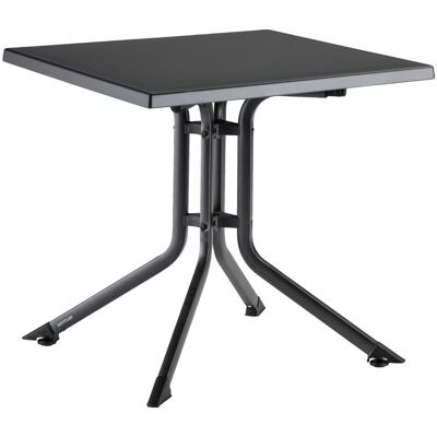 KETTLER Klapptisch BOULEVARD; 80x80x74 cm (LxBxH); Platte anthrazit, Gestell anthrazit; quadratisch KETTLER Klapptisch BOULEVARD; 80x80x74 cm (LxBxH); Platte anthrazit, Gestell anthrazit; quadratisch