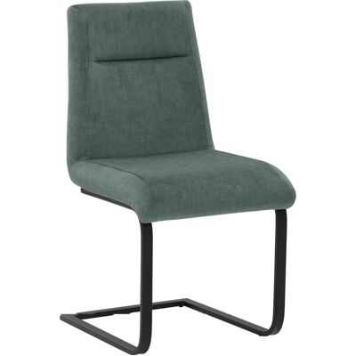 Mayer Sitzmöbel Stuhl 2133, Freischwinger; 47x58x90 cm (BxTxH); Sitz petrol, Gestell schwarz Mayer Sitzmöbel Stuhl 2133, Freischwinger; 47x58x90 cm (BxTxH); Sitz petrol, Gestell schwarz