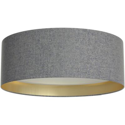 Nemec Mathea Deckenleuchte - Rundes Design, Sichtbare Montage, Goldener Rand Nemec Mathea Deckenleuchte - Rundes Design, Sichtbare Montage, Goldener Rand