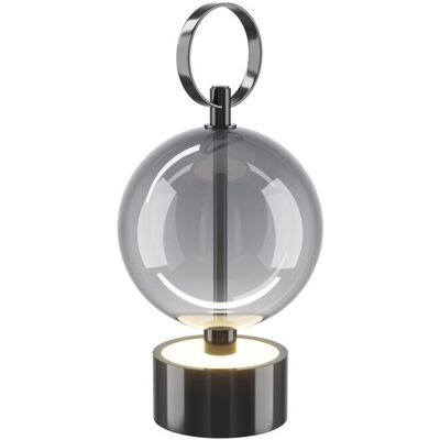 Maytoni Maytoni Akku-Leuchte Double Moon Schwarz, aus Metall, LED, 400lm, 3000K; 12x12x12x24.5 cm (LxBxØxH); schwarz; Gestell schwarz Maytoni Maytoni Akku-Leuchte Double Moon Schwarz, aus Metall, LED, 400lm, 3000K; 12x12x12x24.5 cm (LxBxØxH); schwarz; Gestell schwarz