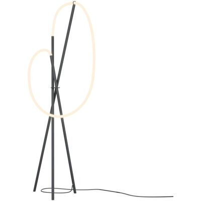 Maytoni Maytoni Stehleuchte Crochet Messing, aus Aluminium, LED, 2500lm, 3000K; 45x45x162 cm (LxBxH); schwarz; Gestell schwarz Maytoni Maytoni Stehleuchte Crochet Messing, aus Aluminium, LED, 2500lm, 3000K; 45x45x162 cm (LxBxH); schwarz; Gestell schwarz