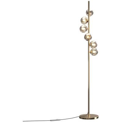 Maytoni Maytoni Stehleuchte Dallas Gold, aus Metall, 6xG9; 25x25x150x25 cm (LxBxHxØ); gold; Gestell gold Maytoni Maytoni Stehleuchte Dallas Gold, aus Metall, 6xG9; 25x25x150x25 cm (LxBxHxØ); gold; Gestell gold