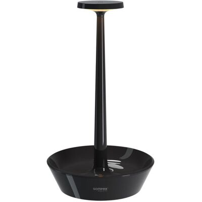 Sompex TAKEAWAY - Akku-Tischleuchte; 16x27.8 cm (ØxH); schwarz Sompex TAKEAWAY - Akku-Tischleuchte; 16x27.8 cm (ØxH); schwarz