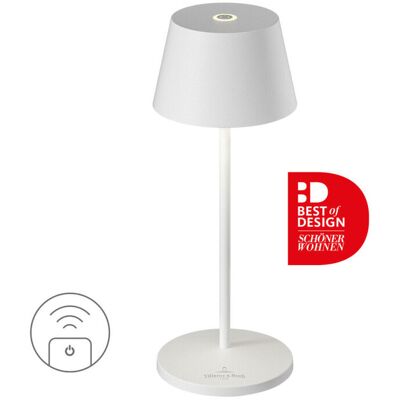 Villeroy & Boch SEOUL MICRO RC - Akku-Tischleuchte; 7.5x20 cm (ØxH); weiß Villeroy & Boch SEOUL MICRO RC - Akku-Tischleuchte; 7.5x20 cm (ØxH); weiß