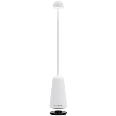 Sompex MINIMAX - Akku-Tischleuchte; 5x30 cm (ØxH); weiß Sompex MINIMAX - Akku-Tischleuchte; 5x30 cm (ØxH); weiß
