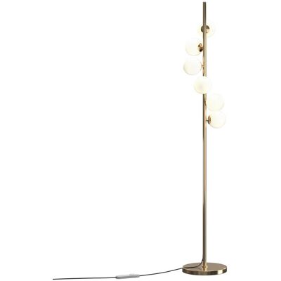 Maytoni Maytoni Stehleuchte Dallas Gold, aus Metall, 6xG9; 25x25x150x25 cm (LxBxHxØ); gold; Gestell gold Maytoni Maytoni Stehleuchte Dallas Gold, aus Metall, 6xG9; 25x25x150x25 cm (LxBxHxØ); gold; Gestell gold
