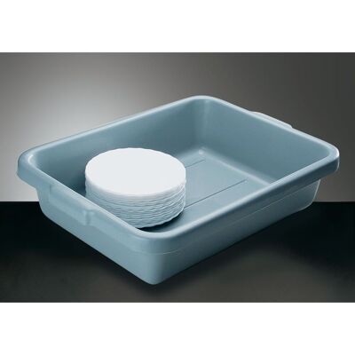 APS Fleischer - Geschirrwanne - 55x42cm, 14cm hoch, Grau, Stapelbar APS Fleischer - Geschirrwanne - 55x42cm, 14cm hoch, Grau, Stapelbar