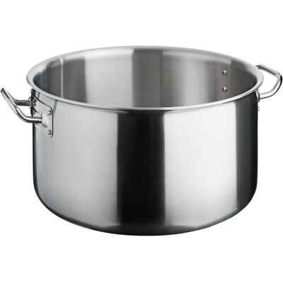 Vega Gusseisen Fonda Topf - 22,5L, 40x20cm, Silber - Kochgeschirr Vega Gusseisen Fonda Topf - 22,5L, 40x20cm, Silber - Kochgeschirr