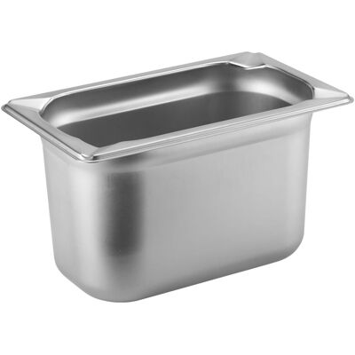 PULSIVA Edelstahl Gastronorm Behälter GN 1/4 - Food Container PULSIVA Edelstahl Gastronorm Behälter GN 1/4 - Food Container