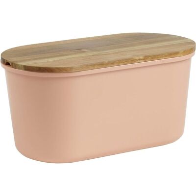 ECHTWERK Brotkasten fresh; 1 l, 37x22x18 cm (LxBxH); apricot; halbrund ECHTWERK Brotkasten fresh; 1 l, 37x22x18 cm (LxBxH); apricot; halbrund