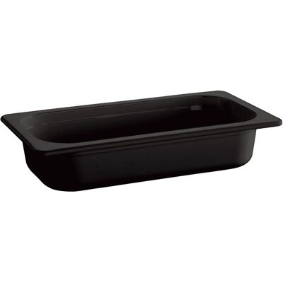 APS GN-Behälter Ecoline GN 1/4 hoch; Größe GN 1/4, 1.9 l, 26.5x16.2x10 cm (LxBxT); schwarz APS GN-Behälter Ecoline GN 1/4 hoch; Größe GN 1/4, 1.9 l, 26.5x16.2x10 cm (LxBxT); schwarz