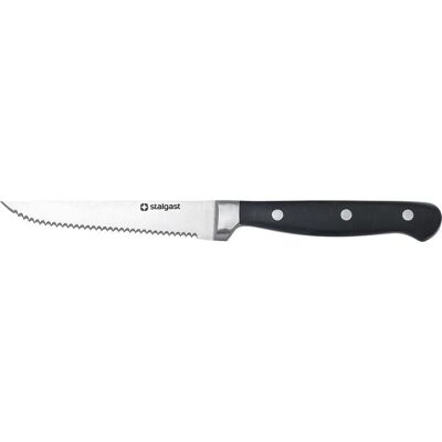 Stalgast Steak- / Tomatenmesser, geschmiedete Klinge; 11.5 cm (L); schwarz Stalgast Steak- / Tomatenmesser, geschmiedete Klinge; 11.5 cm (L); schwarz