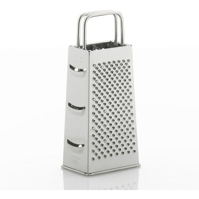 kela 4-Kant-Reibe Profi Edelstahl; 9x6.5x21.5 cm (LxBxH); silber kela 4-Kant-Reibe Profi Edelstahl; 9x6.5x21.5 cm (LxBxH); silber