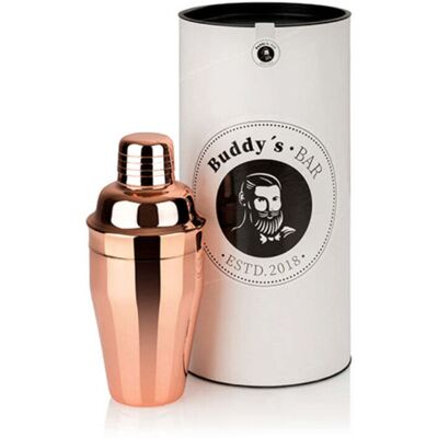Buddy's Bar - Classic - Kupfer - 500 ml - Cocktail Shaker Buddy's Bar - Classic - Kupfer - 500 ml - Cocktail Shaker