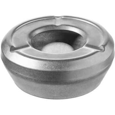 APS Windaschenbecher FORGE, Edelstahl; 9.8x9.8x4.3 cm (LxBxH); silber APS Windaschenbecher FORGE, Edelstahl; 9.8x9.8x4.3 cm (LxBxH); silber