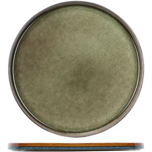 Cosy & Trendy Teller flach Quintana; 27.5 cm (Ø); grün; rund; 4 Stück / Pack Cosy & Trendy Teller flach Quintana; 27.5 cm (Ø); grün; rund; 4 Stück / Pack