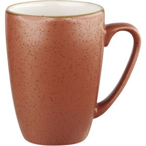 Churchill Orange Tasse - 340ml Vitrifizierte Porzellan - Rustikaler Stil Churchill Orange Tasse - 340ml Vitrifizierte Porzellan - Rustikaler Stil