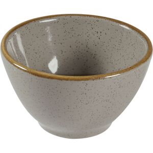 Churchill Dip Schale Stonecast Peppercorn; 110 ml, 8.5 cm (Ø); grau/braun; rund; 12 Stück / Pack Churchill Dip Schale Stonecast Peppercorn; 110 ml, 8.5 cm (Ø); grau/braun; rund; 12 Stück / Pack