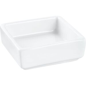PULSIVA Jill Mini Porzellan-Schalen - Quadratisch, 30ml, 6.5x6.5x2.5 cm, Weiß PULSIVA Jill Mini Porzellan-Schalen - Quadratisch, 30ml, 6.5x6.5x2.5 cm, Weiß