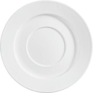 Vega Weiß Porzellan Teetasse Unterteller - 17cm - Rund - 6 Stk Vega Weiß Porzellan Teetasse Unterteller - 17cm - Rund - 6 Stk