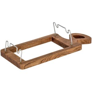 VEGA Speisenbrett Raya; 42.45x18.4x11.61 cm (LxBxH); eiche/edelstahl; rechteckig VEGA Speisenbrett Raya; 42.45x18.4x11.61 cm (LxBxH); eiche/edelstahl; rechteckig