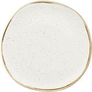 Churchill Teller flach Stonecast Barley White organisch; 26.4 cm (B); weiß/braun; organisch; 12 Stück / Pack Churchill Teller flach Stonecast Barley White organisch; 26.4 cm (B); weiß/braun; organisch; 12 Stück / Pack