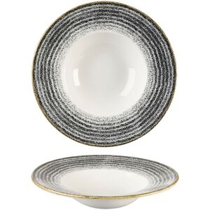 Churchill Teller tief Studio Prints Charcoal Black; 468 ml, 28x3.7 cm (ØxH); schwarz; rund; 12 Stück / Pack Churchill Teller tief Studio Prints Charcoal Black; 468 ml, 28x3.7 cm (ØxH); schwarz; rund; 12 Stück / Pack