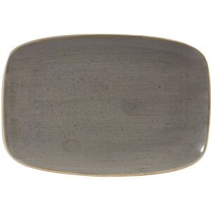 Churchill Chefs Oblong Platte Stonecast Peppercorn; 30x19.9 cm (LxB); grau/braun; rechteckig; 6 Stück / Pack Churchill Chefs Oblong Platte Stonecast Peppercorn; 30x19.9 cm (LxB); grau/braun; rechteckig; 6 Stück / Pack