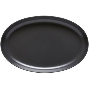 Costa Nova Ovaler Teller Pacifica; 40.8x26.3x4.5 cm (LxBxH); schwarz; oval; 4 Stück / Pack Costa Nova Ovaler Teller Pacifica; 40.8x26.3x4.5 cm (LxBxH); schwarz; oval; 4 Stück / Pack