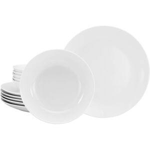 CreaTable Luna weiss - Tafelservice 12-tlg; weiß CreaTable Luna weiss - Tafelservice 12-tlg; weiß