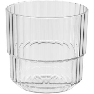 APS Trinkbecher -LINEA- Tritan; 220 ml, 8.5x8.5x8 cm (LxBxH); transparent; 48 Stück / Pack APS Trinkbecher -LINEA- Tritan; 220 ml, 8.5x8.5x8 cm (LxBxH); transparent; 48 Stück / Pack