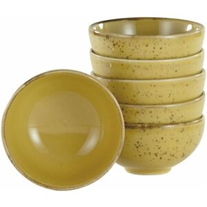 CreaTable Nature Collection - Schale 6-tlg; 400 ml, 16.5x6 cm (ØxH); gelb; rund; 6 Stück / Pack CreaTable Nature Collection - Schale 6-tlg; 400 ml, 16.5x6 cm (ØxH); gelb; rund; 6 Stück / Pack